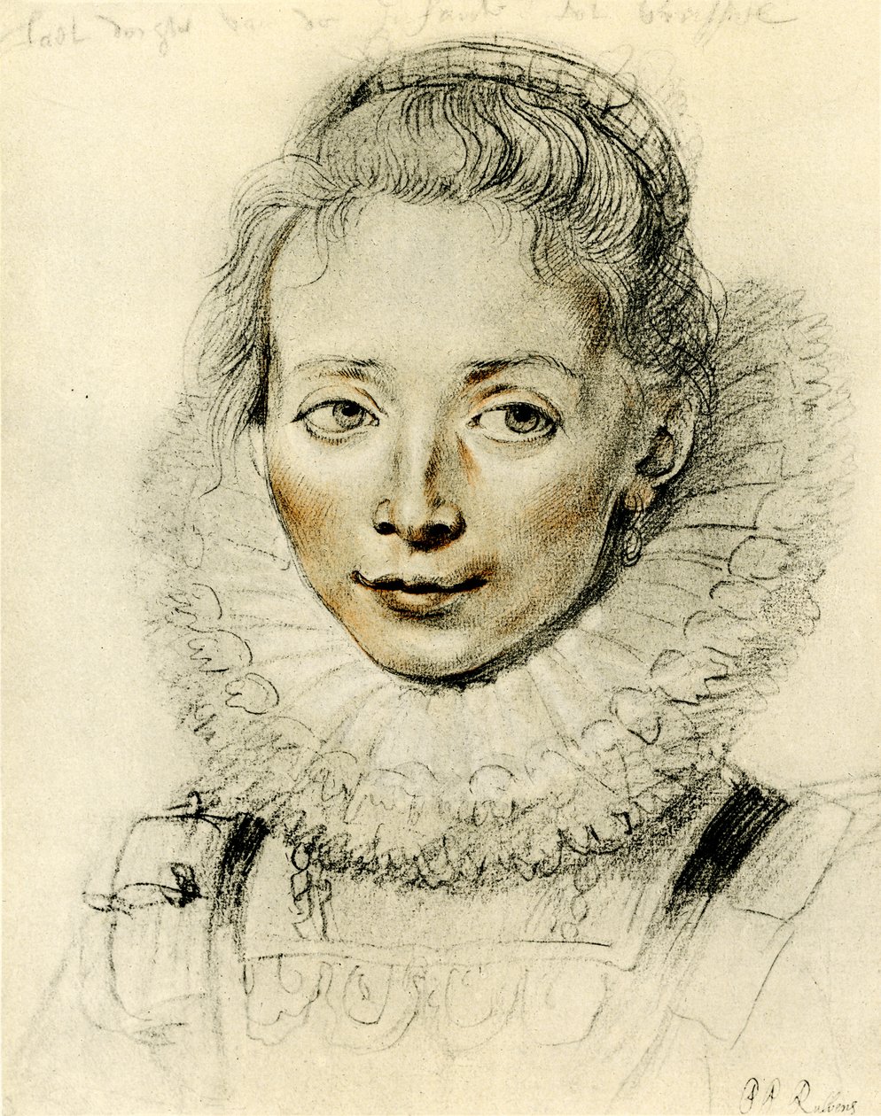 Maid of Infanta Isabella i Brussel av Peter Paul Rubens