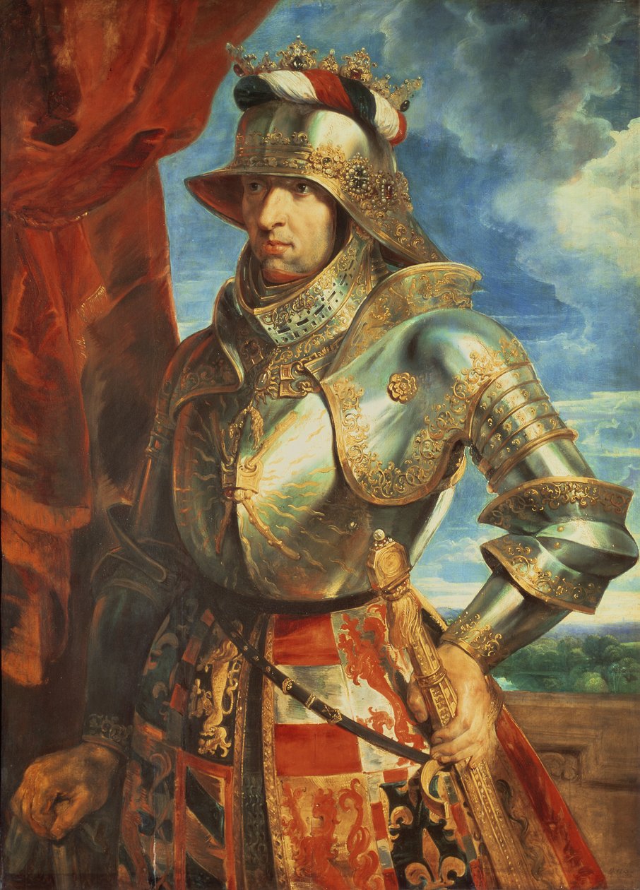 Maximilian I (1459–1519) av Peter Paul Rubens