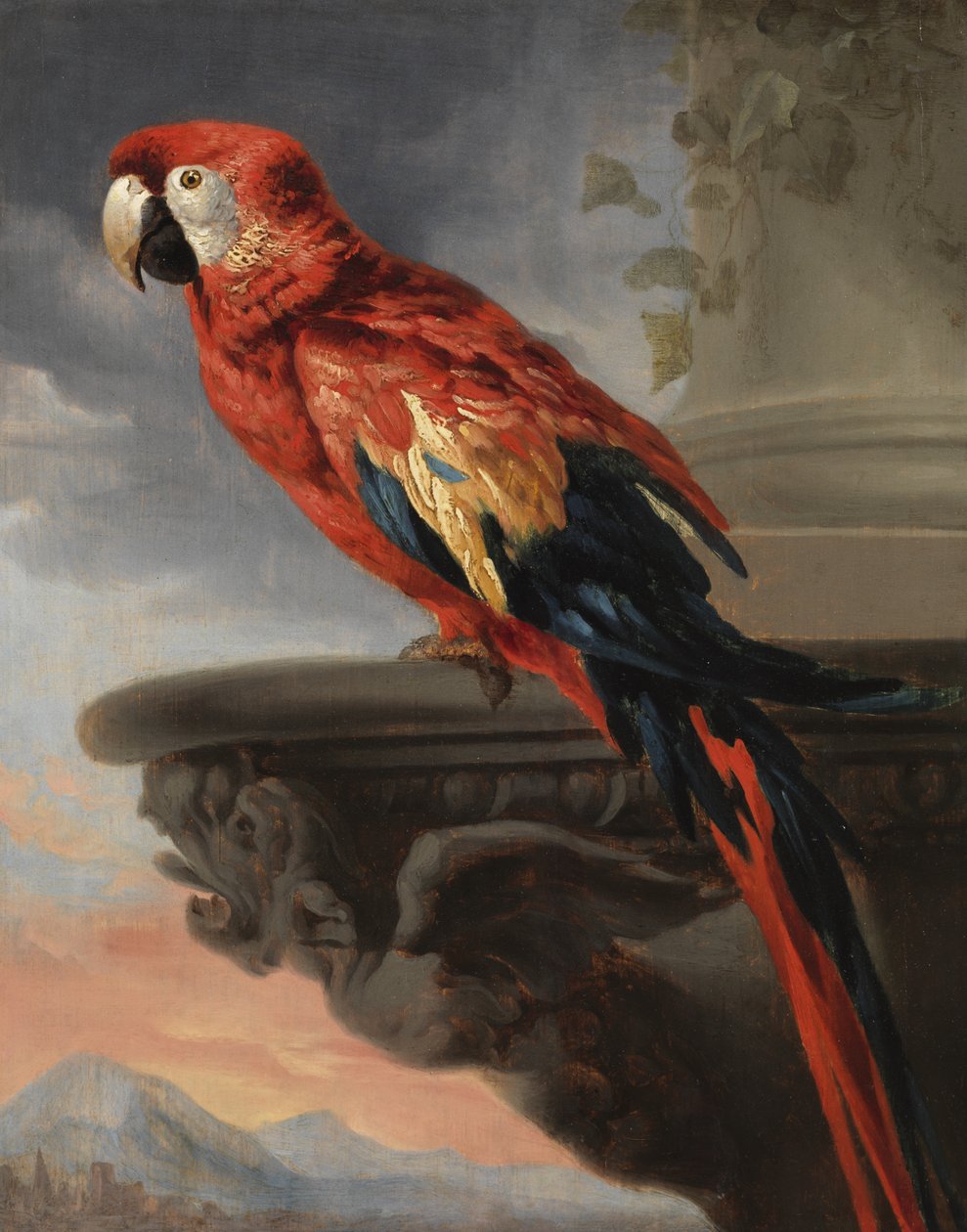 Papegøye, ca. 1630-40 av Peter Paul Rubens