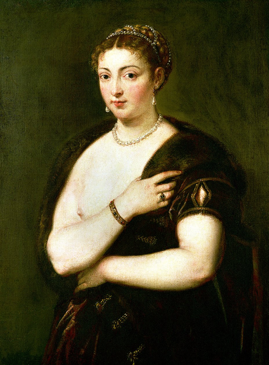Portrett av en ung dame av Peter Paul Rubens