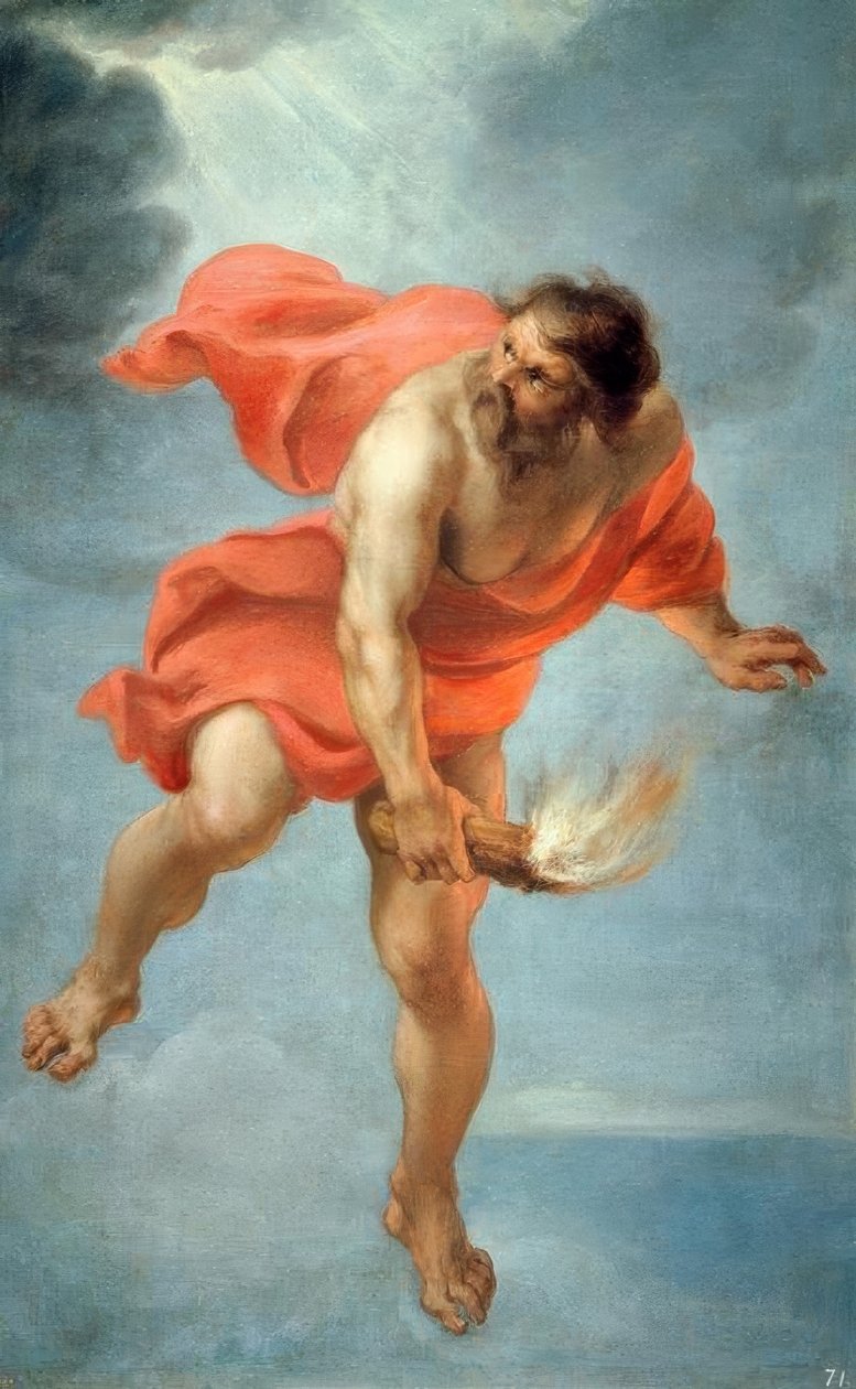 Prometheus av Peter Paul Rubens