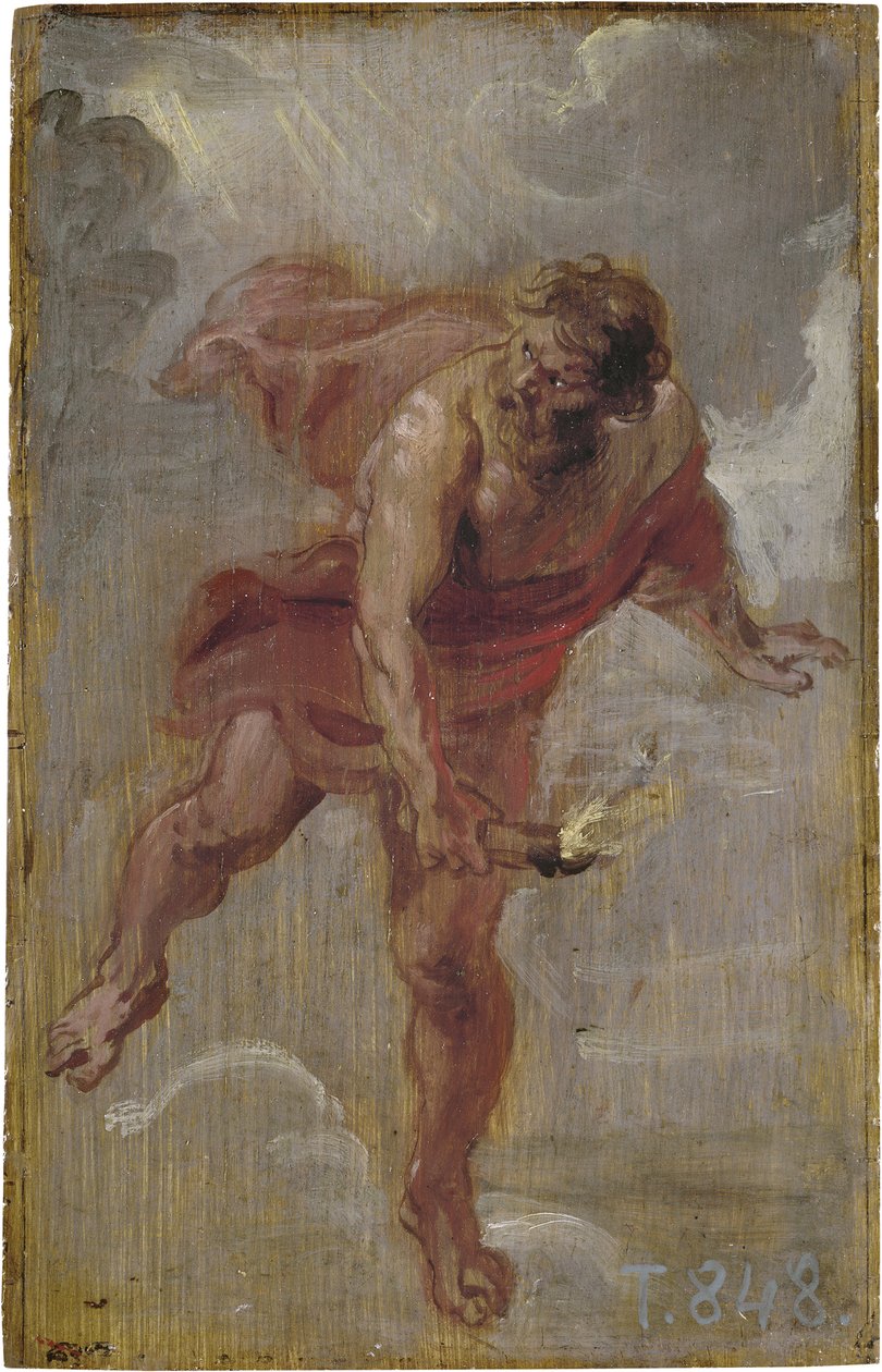 Prometheus, ca 1636 av Peter Paul Rubens
