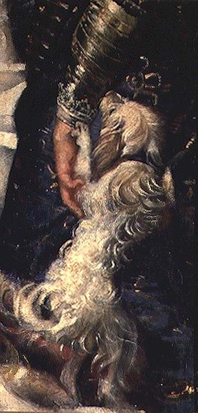 Utbredt valp av Peter Paul Rubens