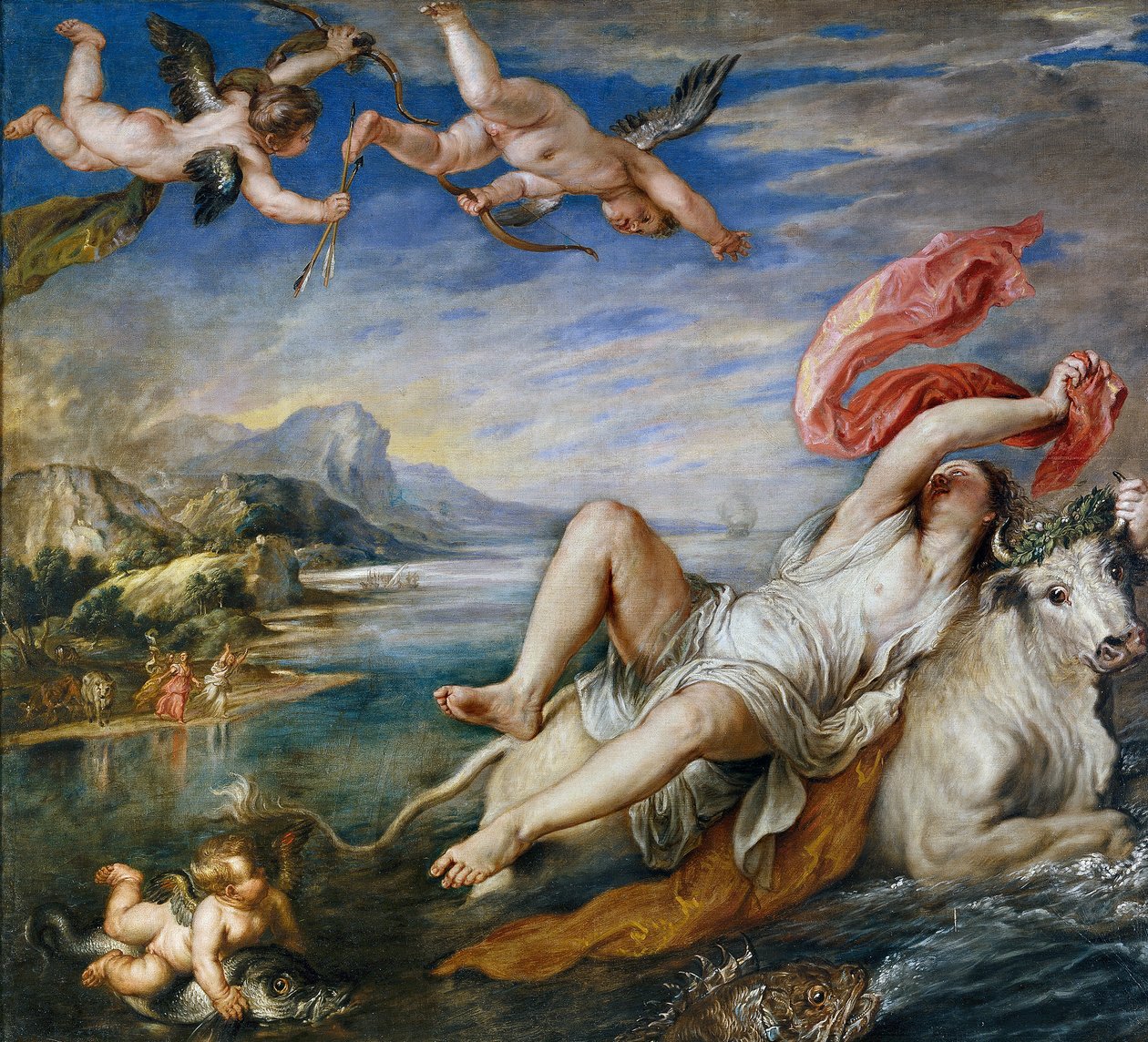 Voldtekt av Europa av Peter Paul Rubens