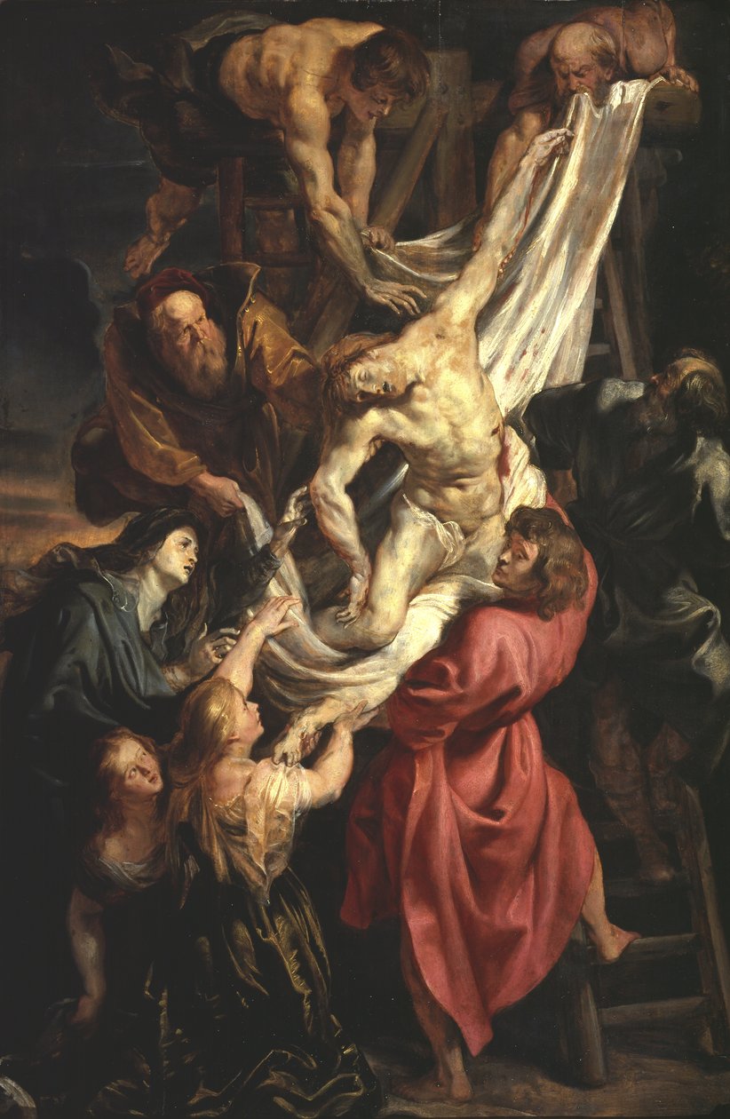 Nedstigningen fra korset, 1611 av Peter Paul Rubens