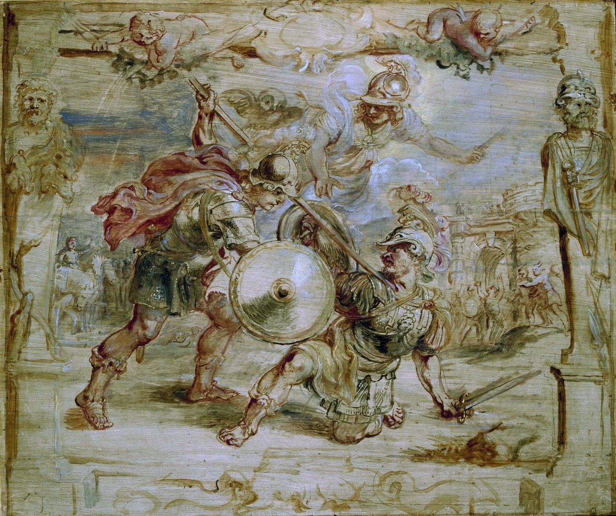 Hectors død, 1630-1635 av Peter Paul Rubens