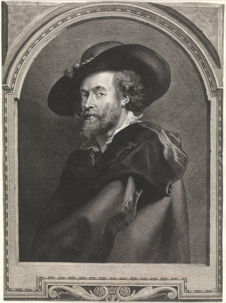 Maleren Peter Paul Rubens (gravering) av Peter Paul Rubens