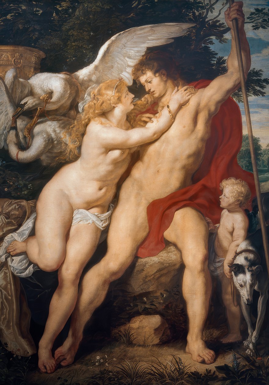 Venus og Adonis av Peter Paul Rubens
