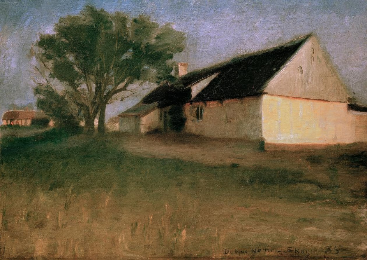 De lyse netter, Skagen av Peder Severin Krøyer