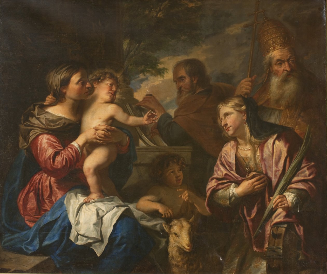 Det mystiske ekteskapet til St Catherine av Peter Thys