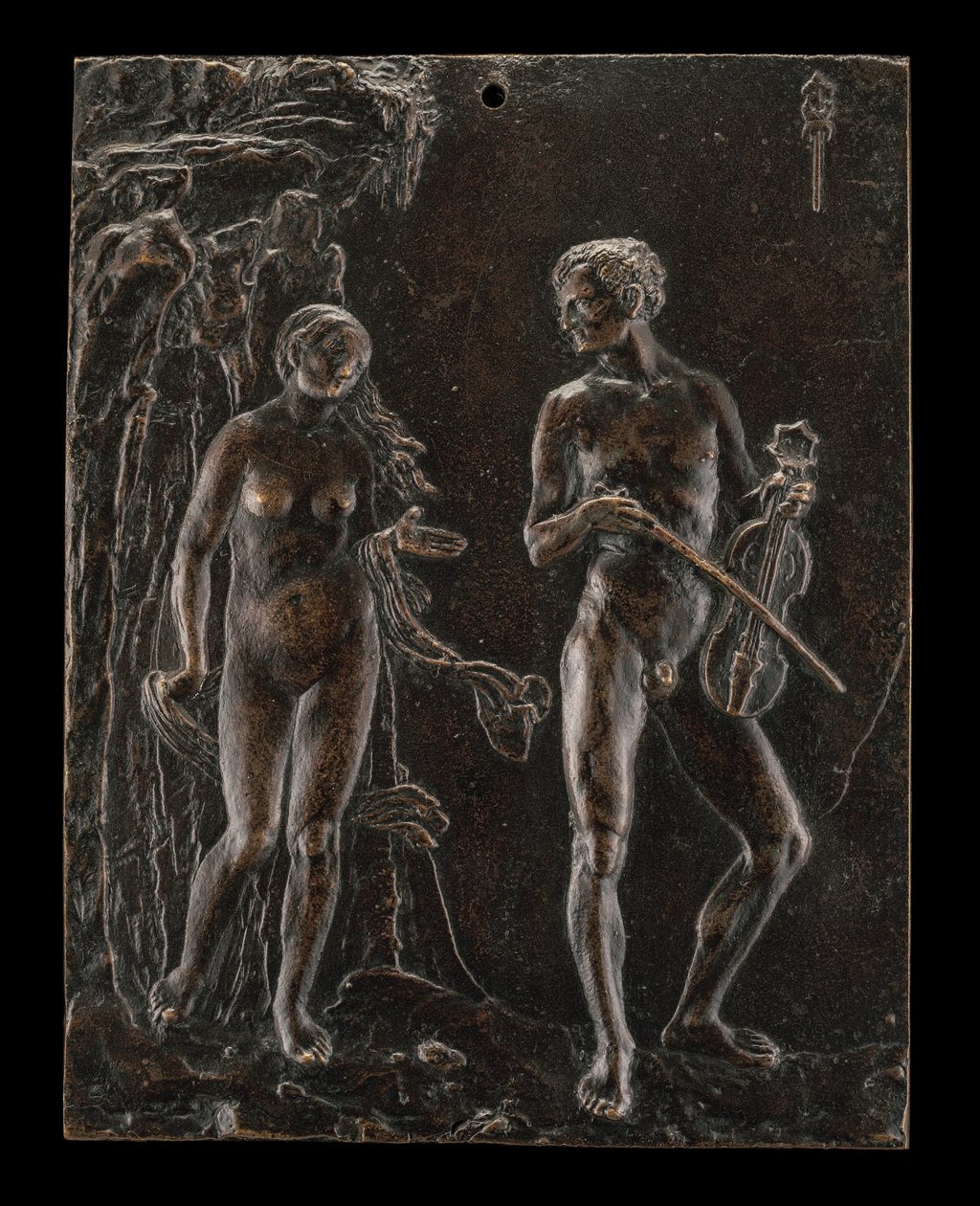 Orfeus og Eurydike, ca. 1515. av Peter Vischer the Younger
