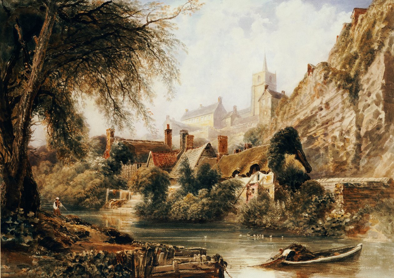 Knaresborough av Peter de Wint