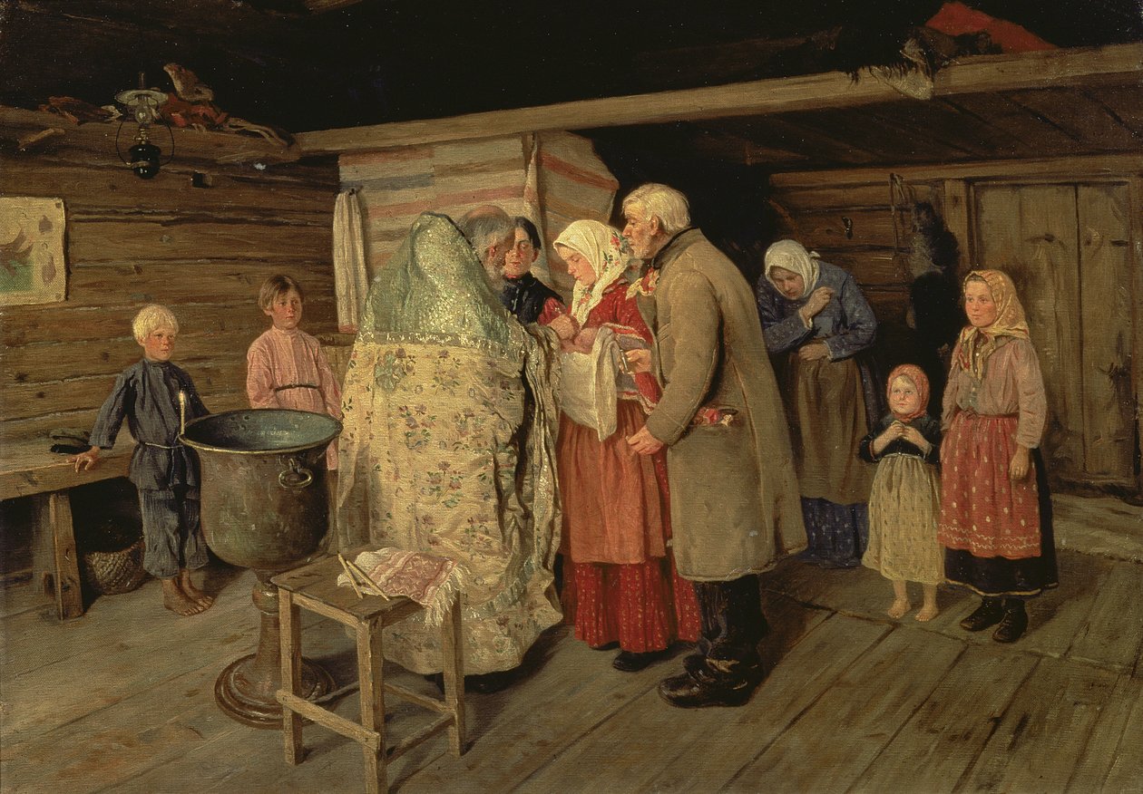 Dåpen, 1896 av Petr Korovin