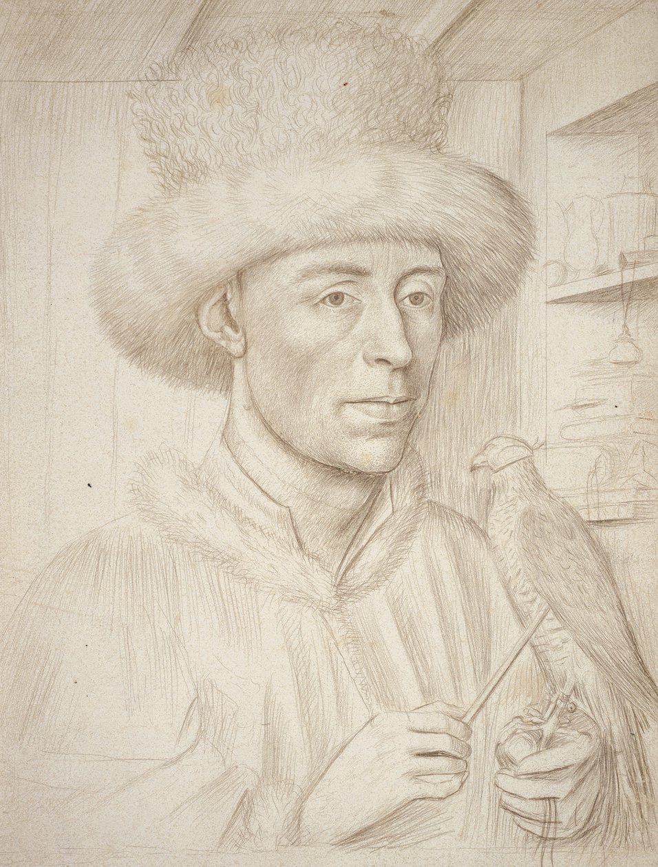 Falconer av Petrus Christus