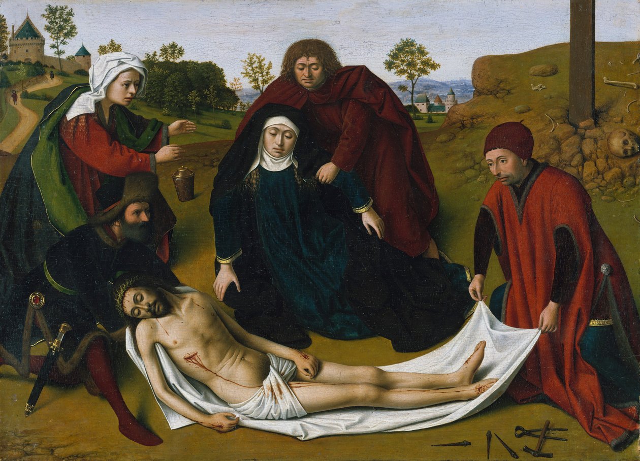 Klagesangen, ca. 1450. av Petrus Christus