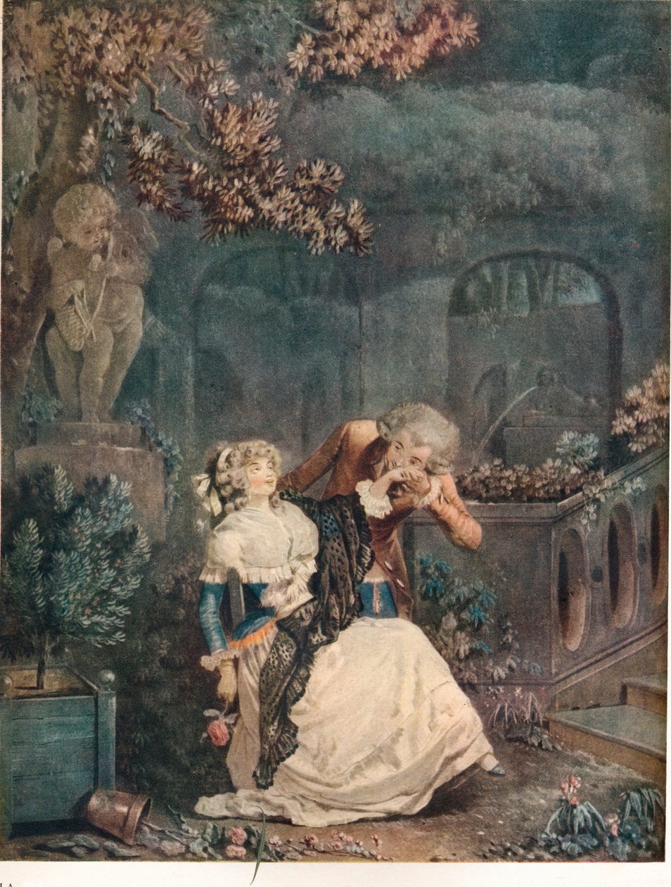 Hånden, 1788, 1916 av Philibert Louis Debucourt