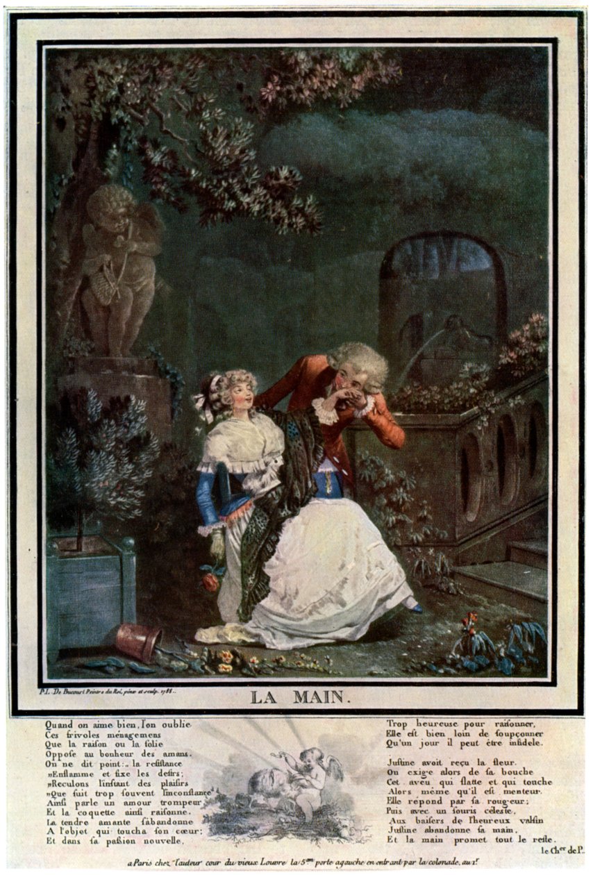 Hånden, 1788 1931. av Philibert Louis Debucourt