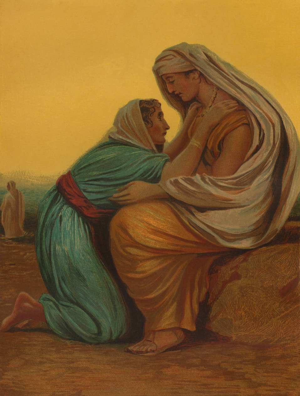 Ruth og Naomi av Philip Richard Morris