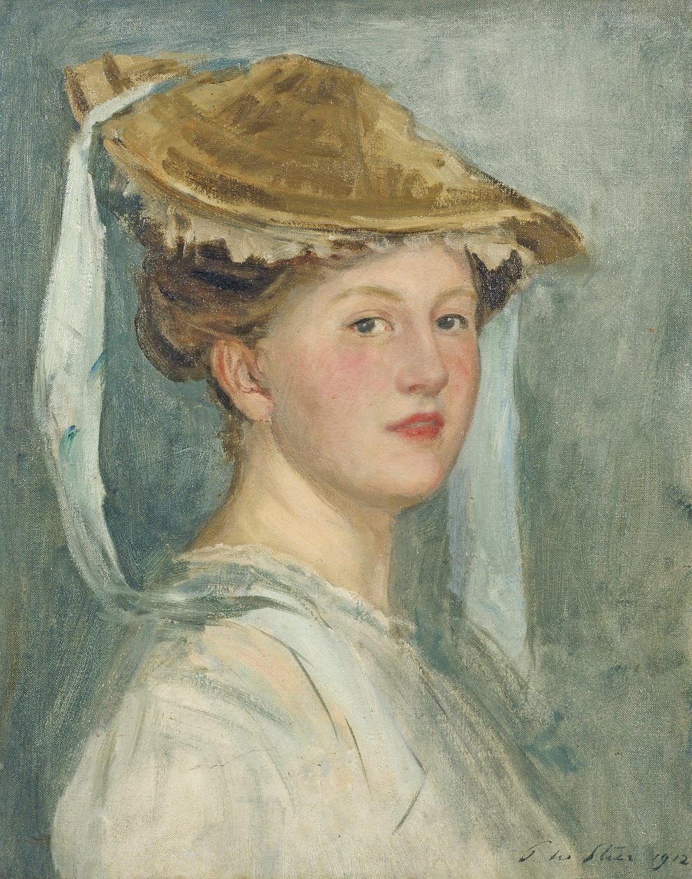 Lady Clare Annesley, før 1912 av Philip Wilson Steer