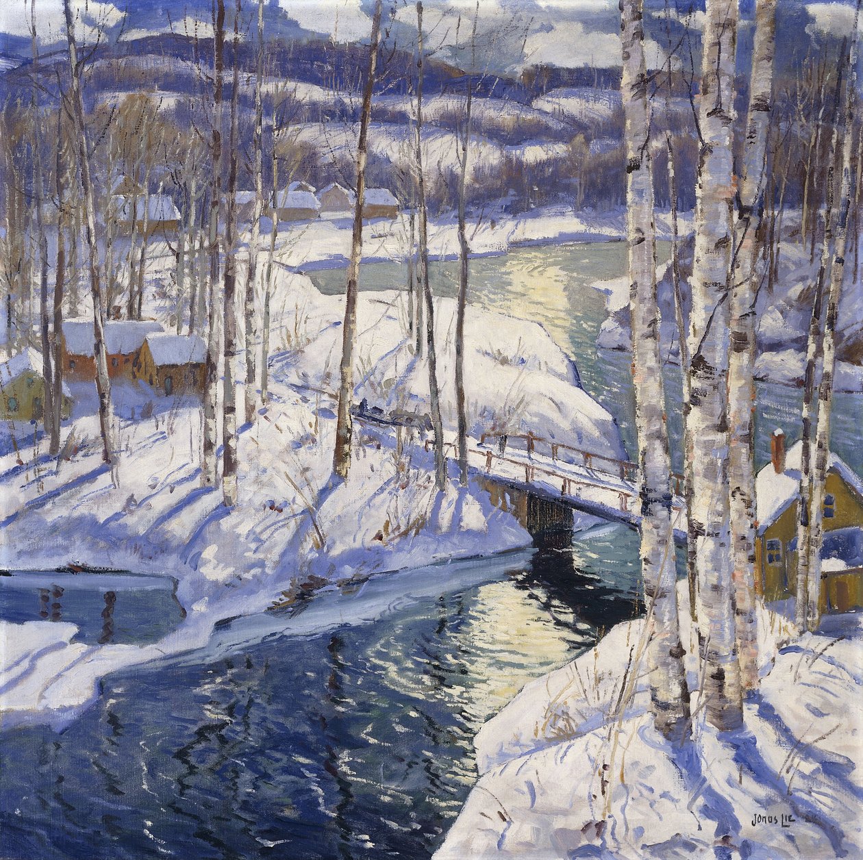 Fjellbekk, av Philip H. Wolfrom