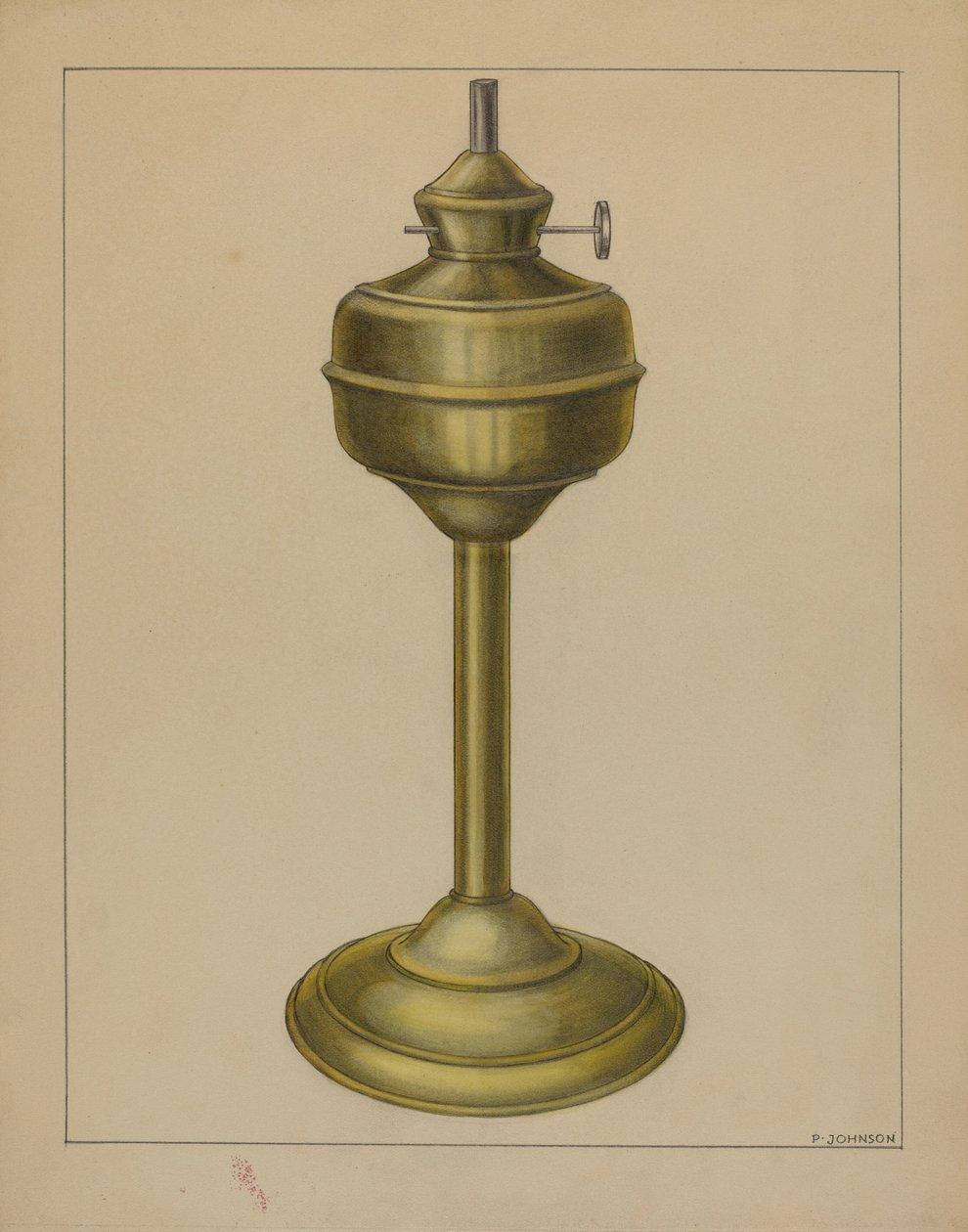 Lampe av Philip Johnson