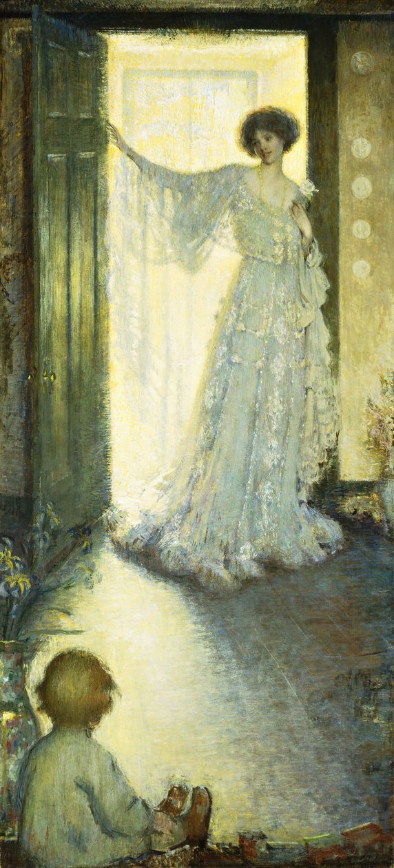 Mor og barn, av Philip Leslie Hale