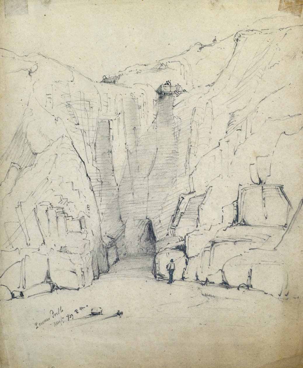 Perron Porth av Philip Mitchell