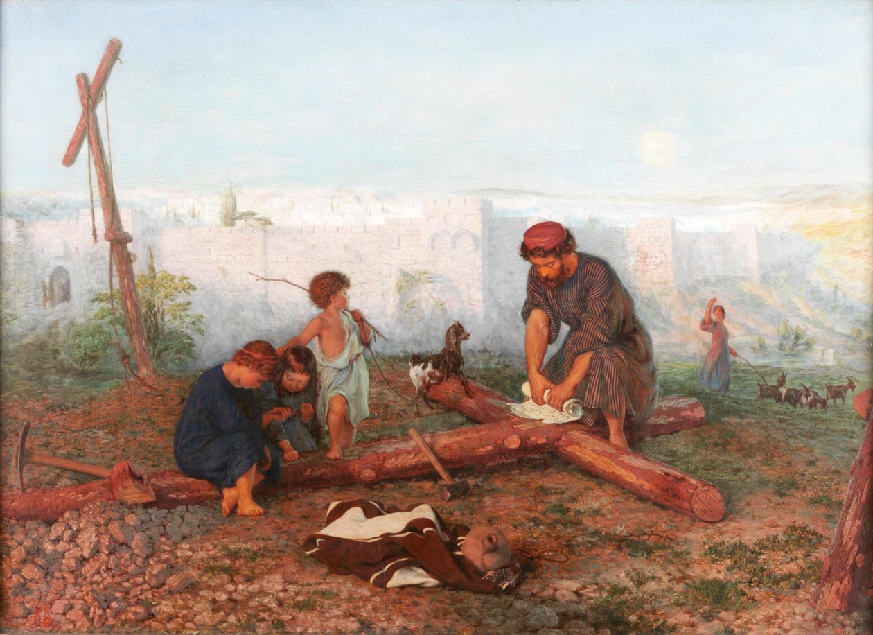 Der de korsfestet ham, 1862 av Philip Richard Morris