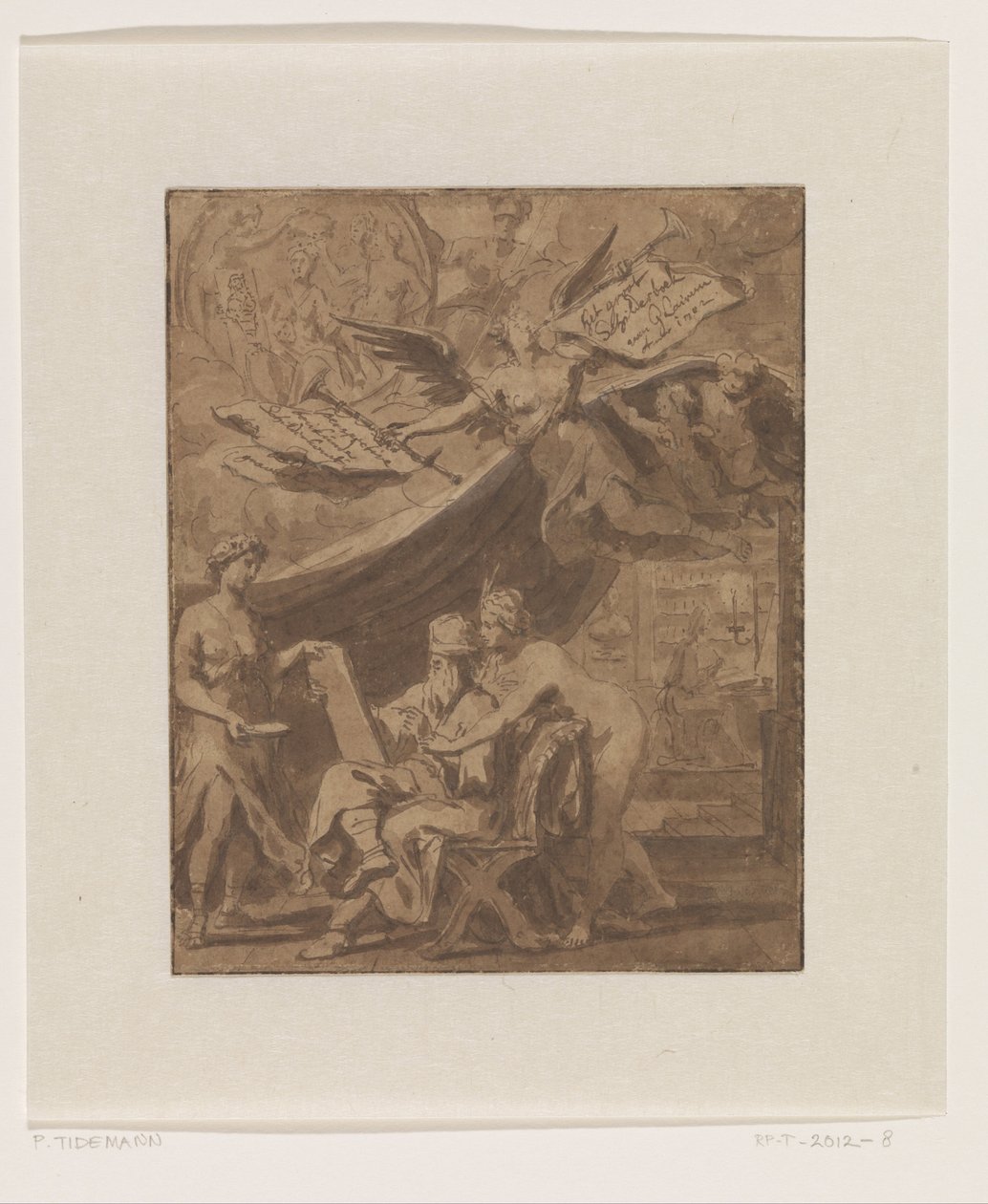 Frontispice-design for The Great Painting Book av Philip Tidemann