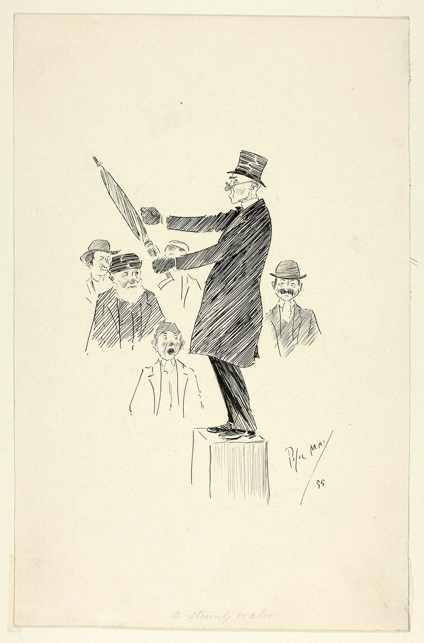 En stubbetaler av Philip William May