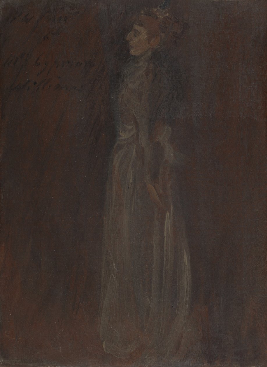 Portrett av fru Cyprian Williams av Philip Wilson Steer