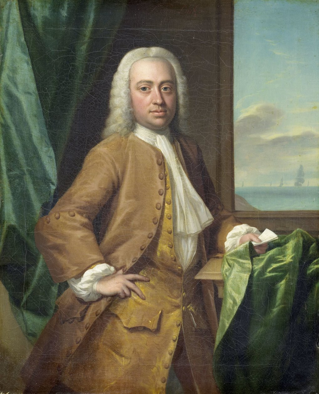 Isaac Parker (1702-55), kjøpmann i Middelburg av Philip van Dijk