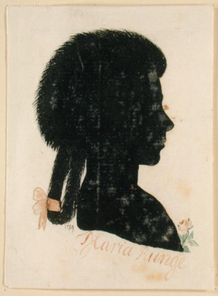 Maria Elisabeth Runge (f.1763), 1789 (indisk blekk på papir) av Philipp Otto Runge