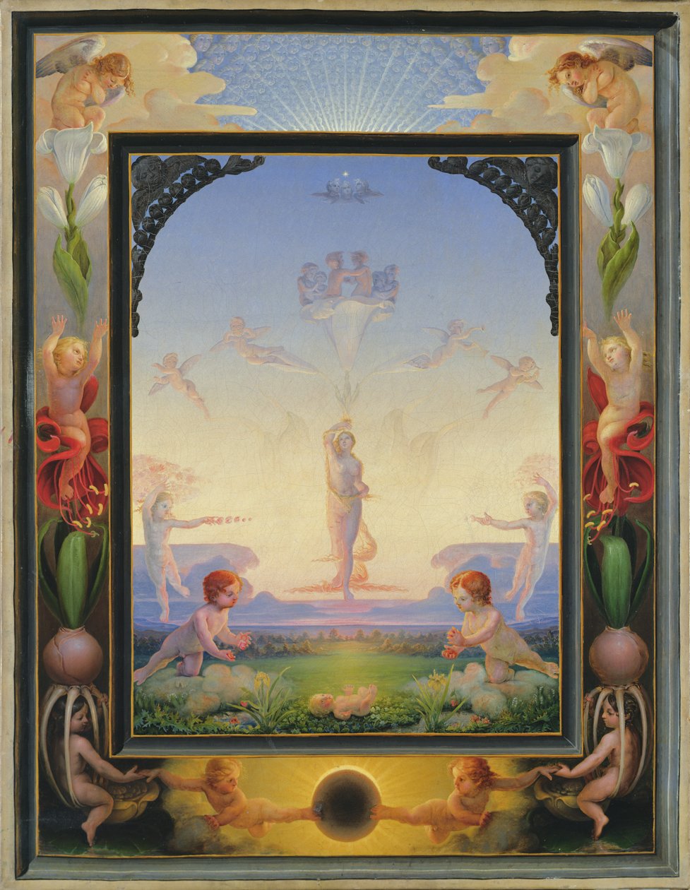 Morgen, 1808 av Philipp Otto Runge