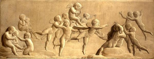 Kjærlighetens triumf, 1802 av Philipp Otto Runge