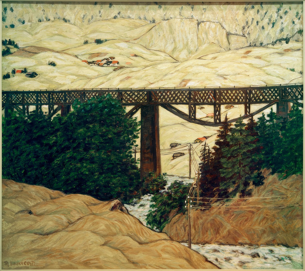 Bro, (viadukt) av Philipp Bauknecht