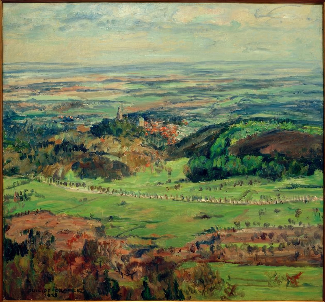 Utsikt over hovedsletten av Philipp Franck