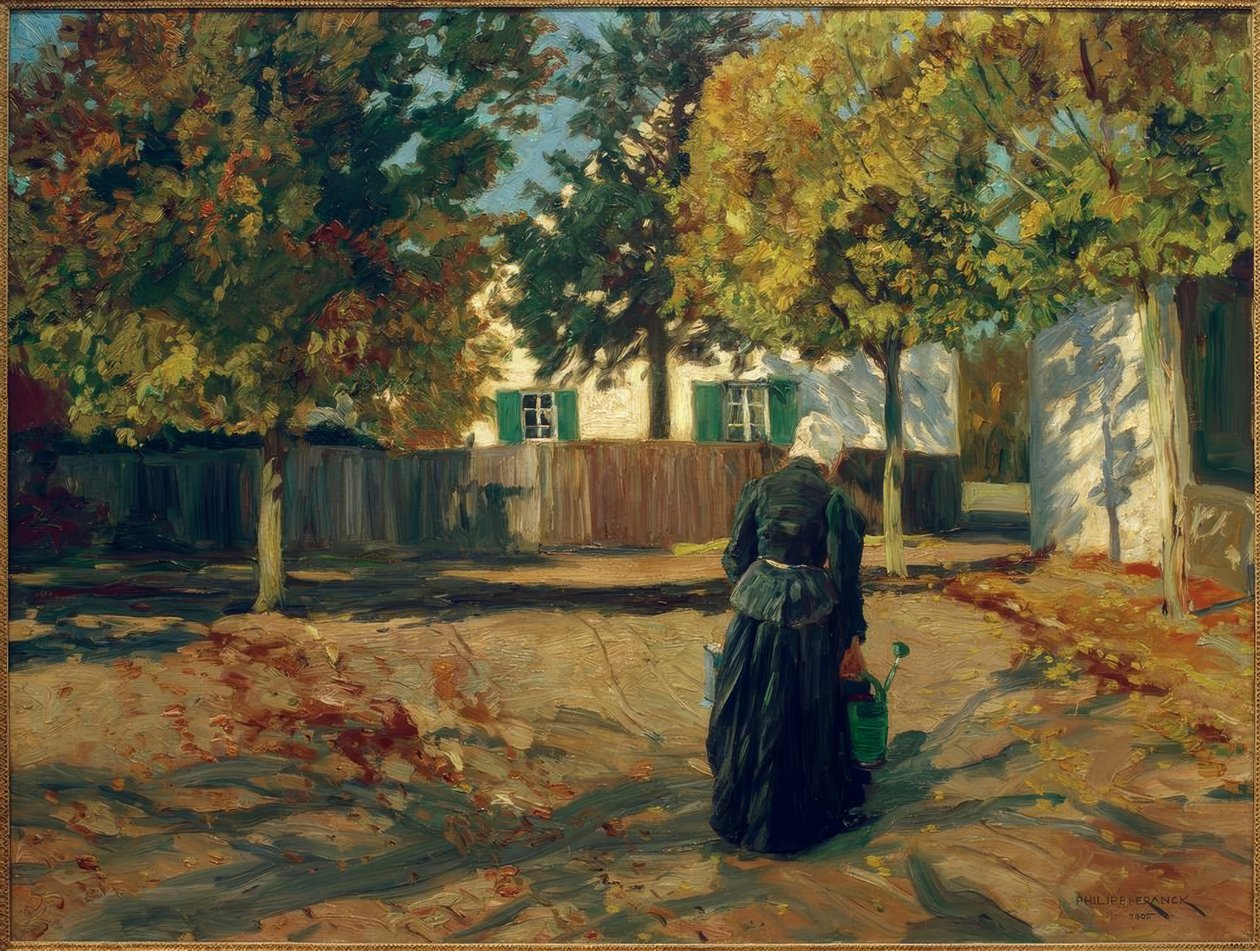 Høstsol av Philipp Franck