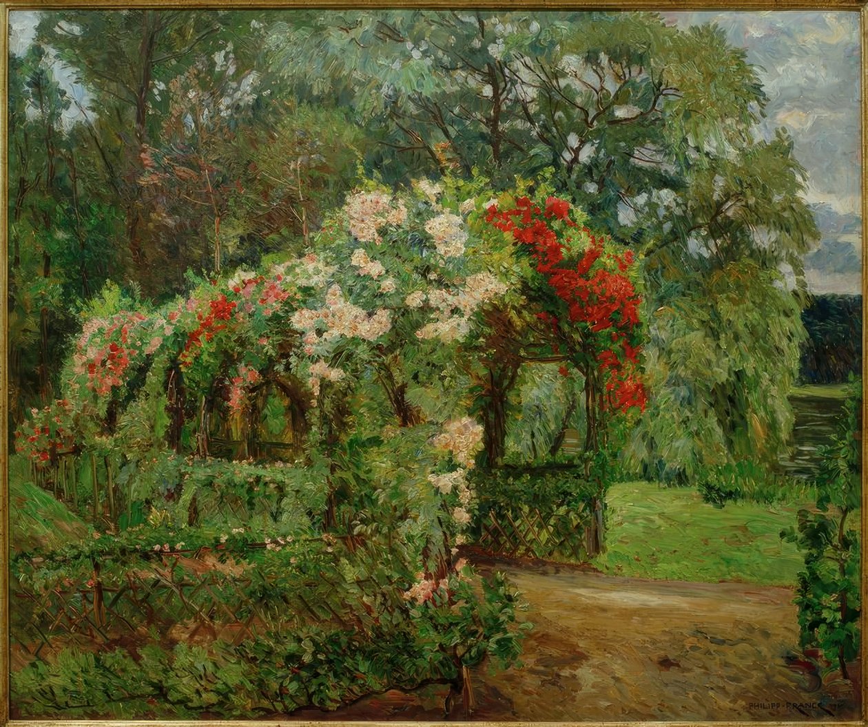 Rose arbor i Richters hage av Philipp Franck