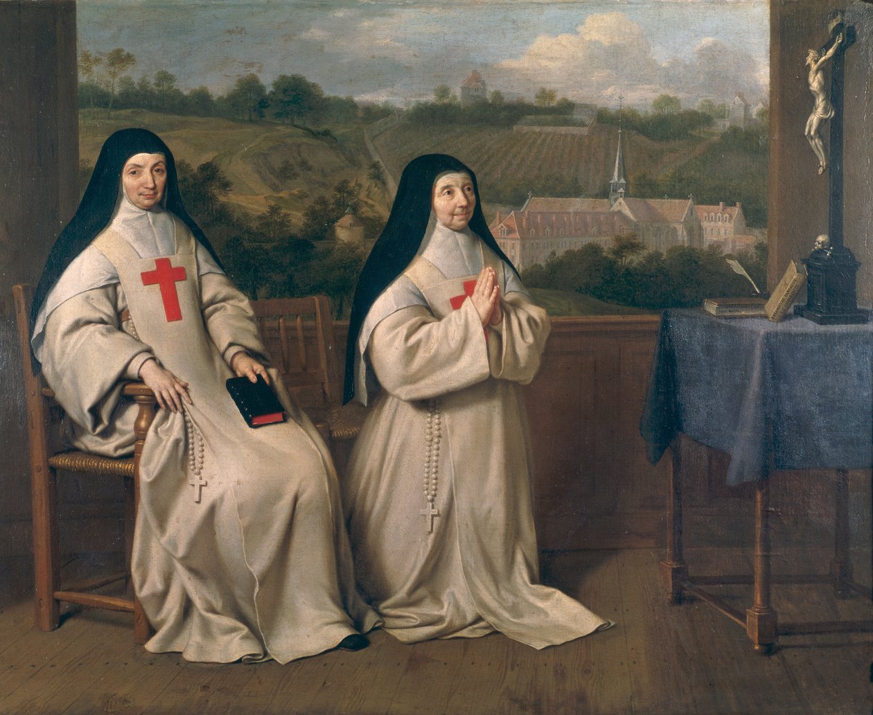 To nonner av Philippe de Champaigne