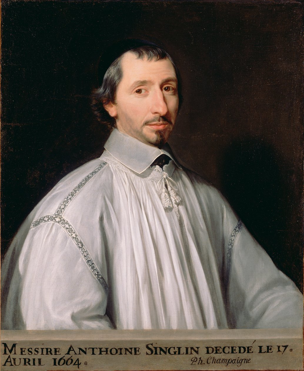 Antoine Singlin av Philippe de Champaigne