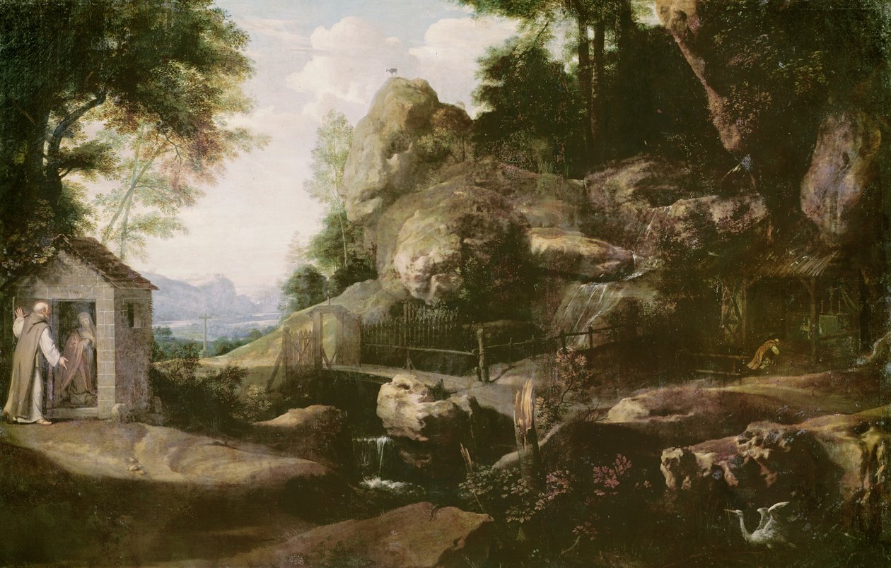 Paphnuce frigjør thaier, etter 1656 av Philippe de Champaigne