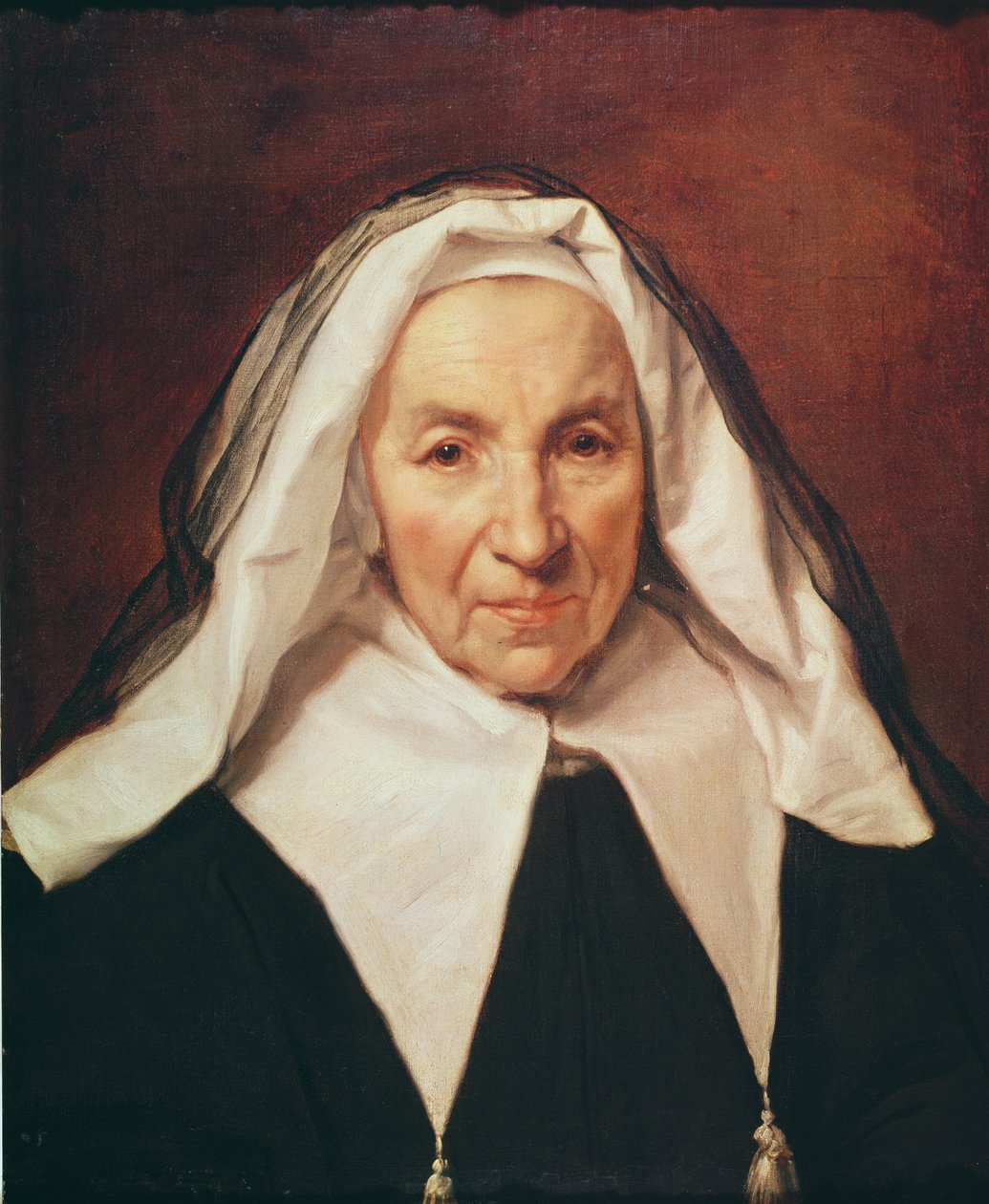 Portrett av en eldre kvinne av Philippe de Champaigne