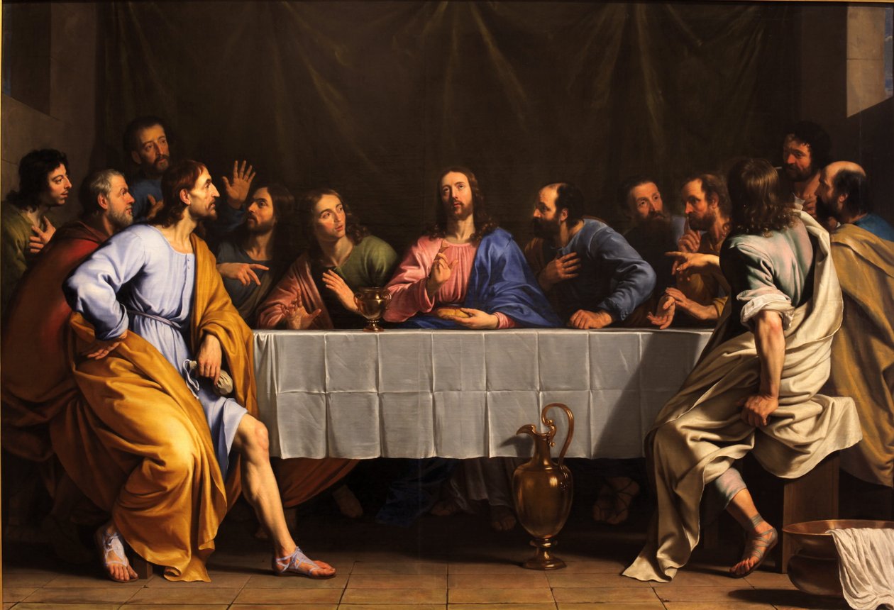 Det siste måltid av Philippe de Champaigne