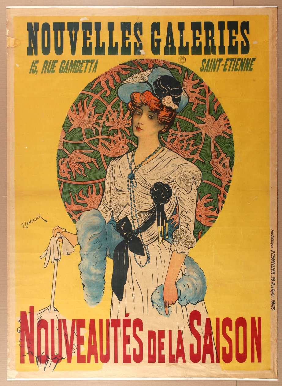 Nye gallerier, Saint-Etienne, 1900-tallet. av Philippe Chapellier