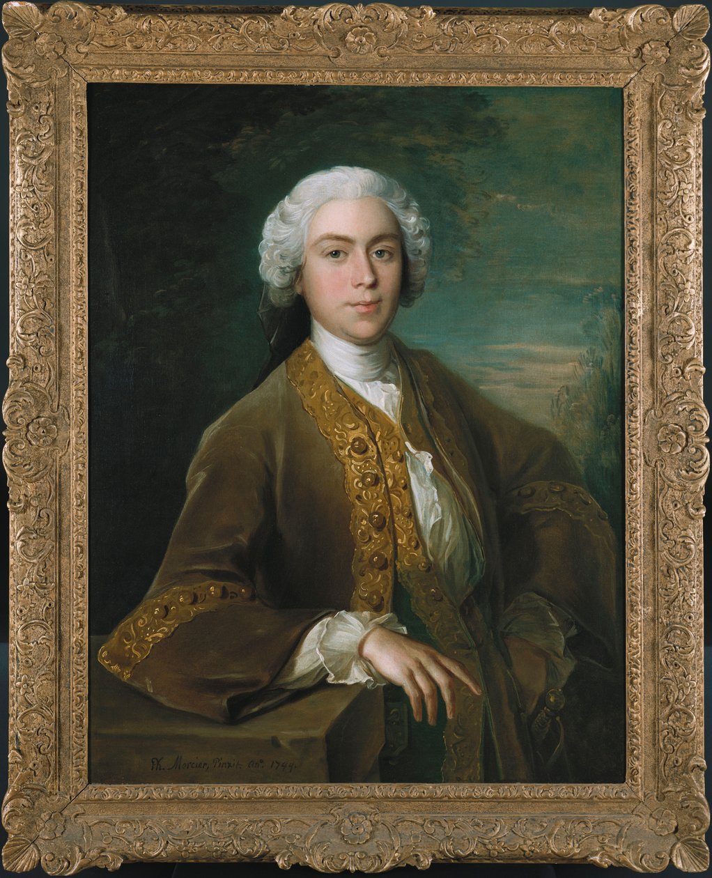 Portrett av Lord Trimelston, 1744 av Philippe Mercier