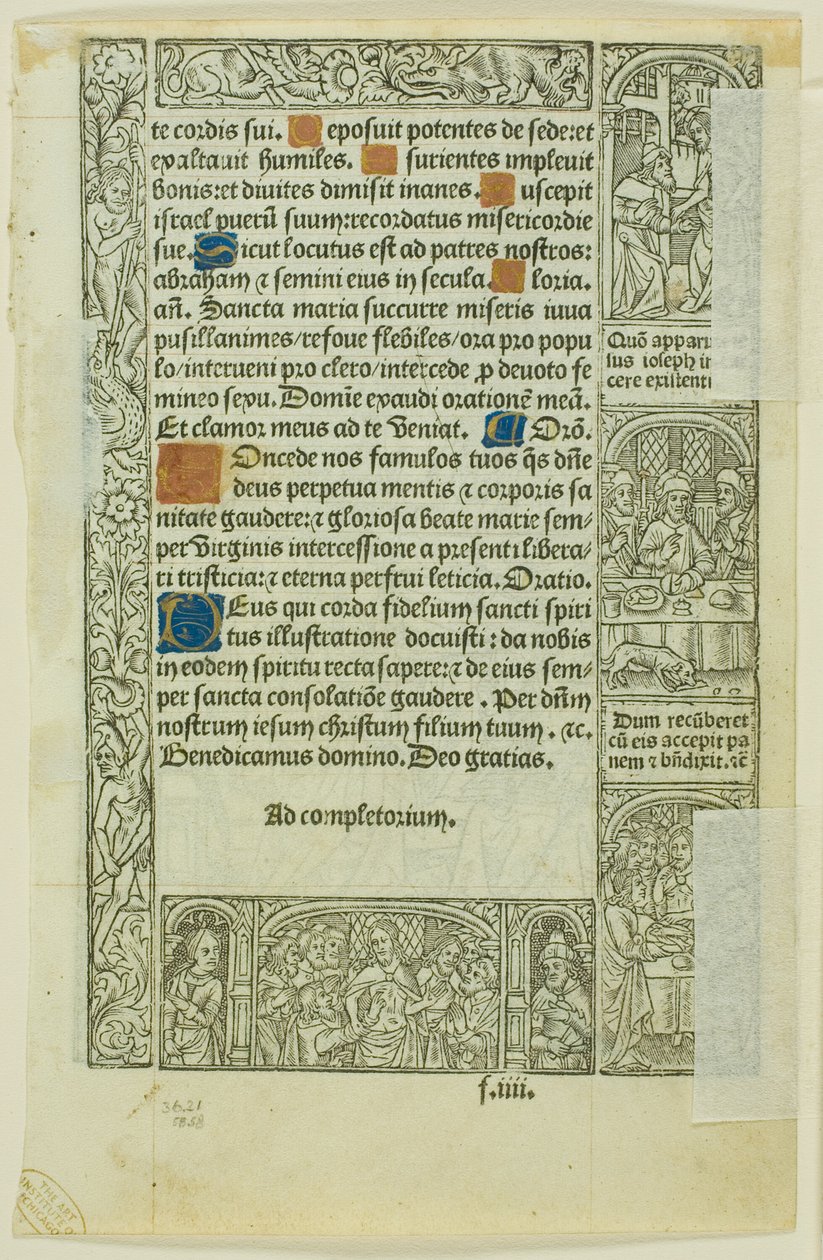 Death of Virgin, fra Time Book av Philippe Pigouchet