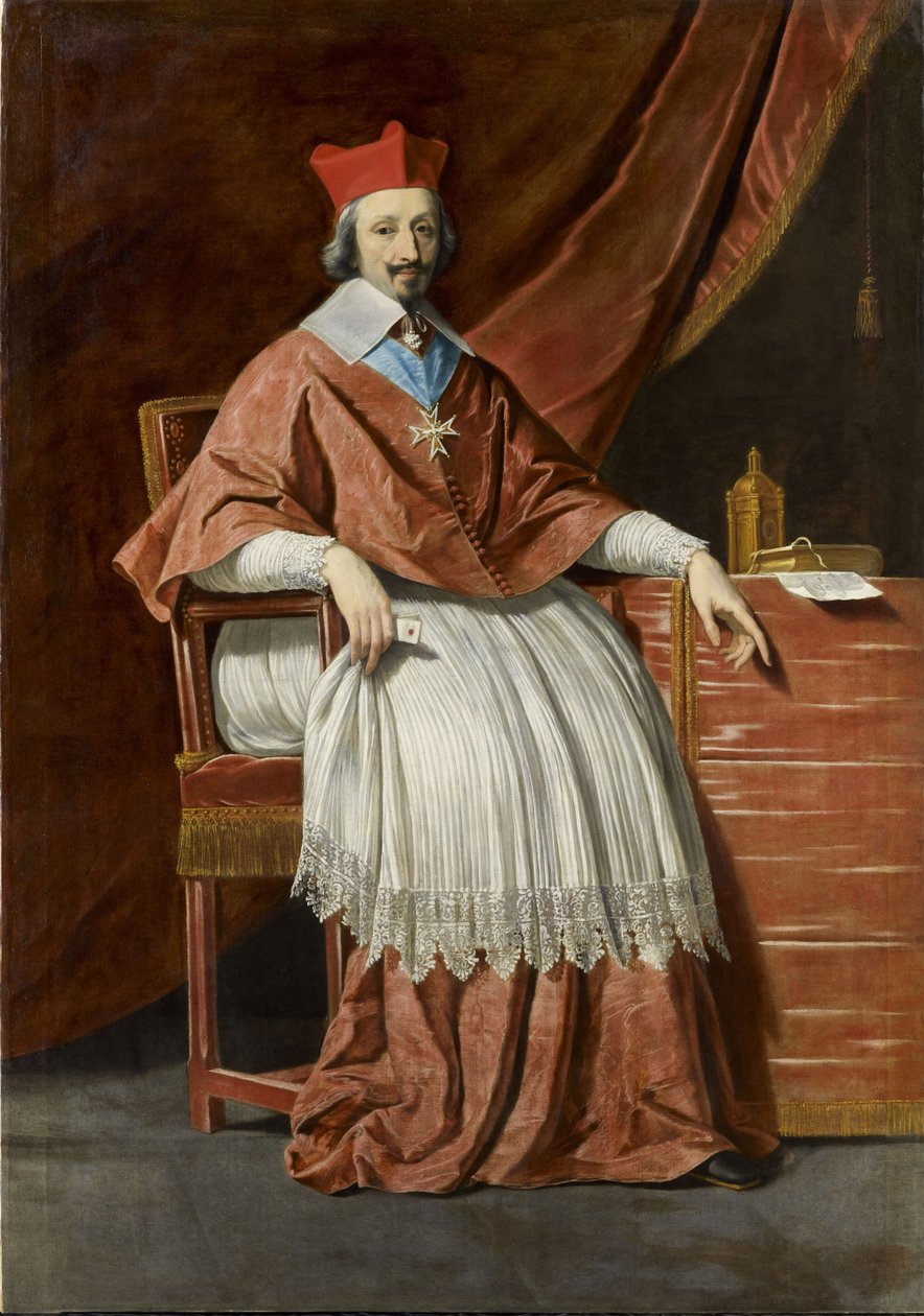 Kardinal de Richelieu av Philippe de Champaigne