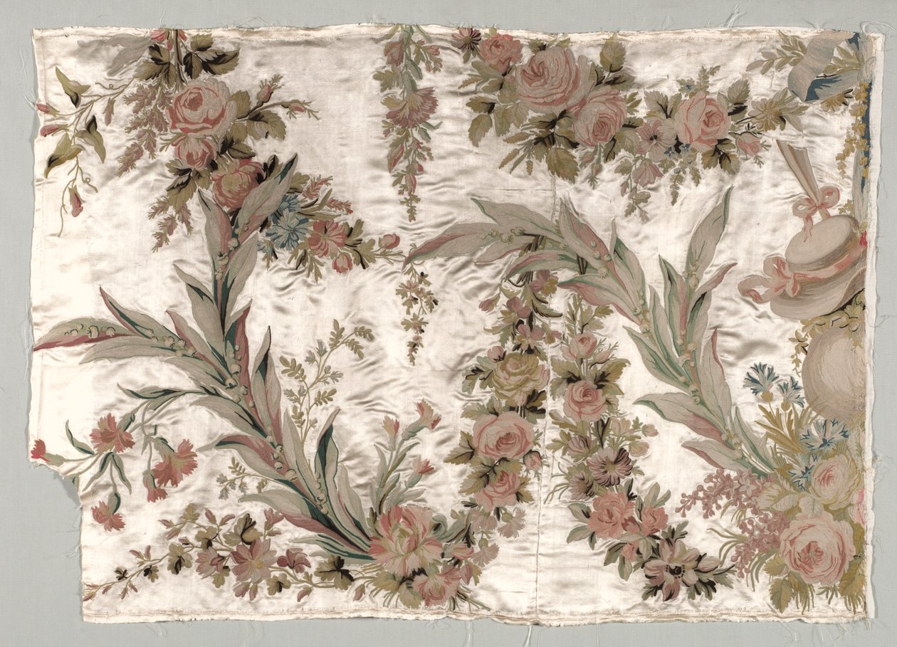 Coverlet Fragment, ca. 1760-1770. av Philippe de Lasalle