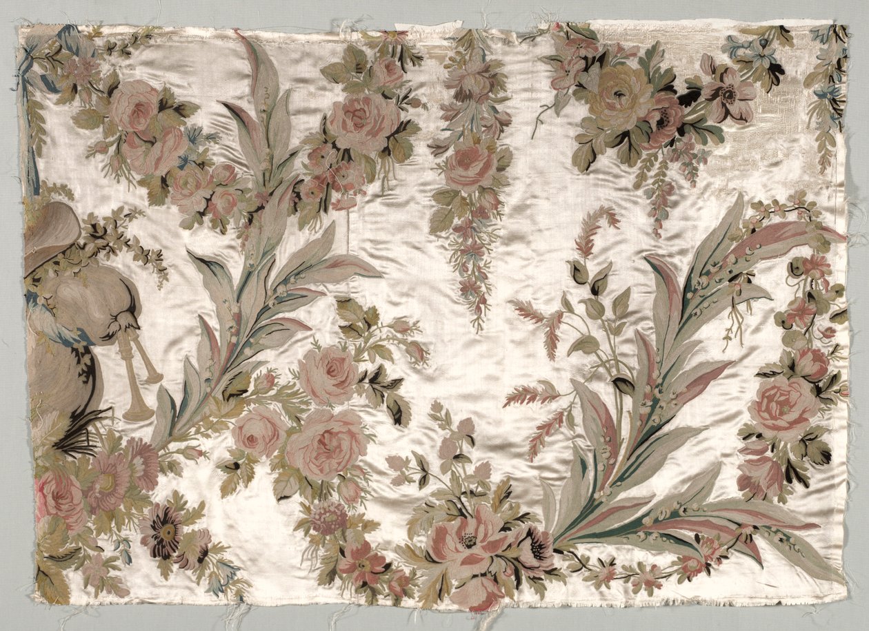 Coverlet Fragment, ca. 1760-1770. av Philippe de Lasalle
